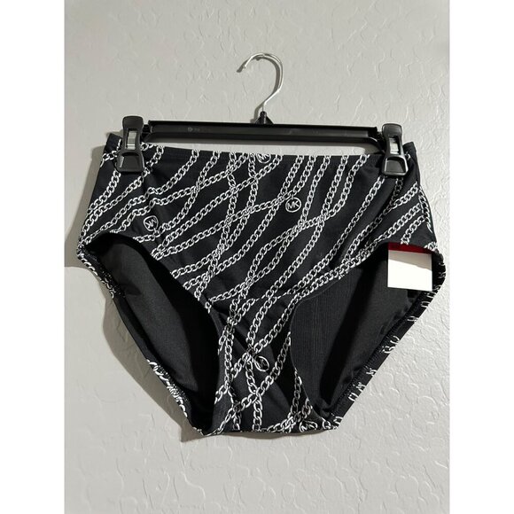 Michael Kors Women's Chain Link With Gold Ring Halter 2 Piece Extra Straps XS NW - Picture 5 of 8